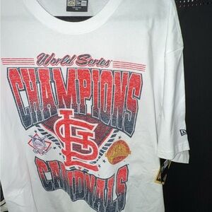 St. Louis Cardinals World Series Champions T-Shirt | NWT | XXL